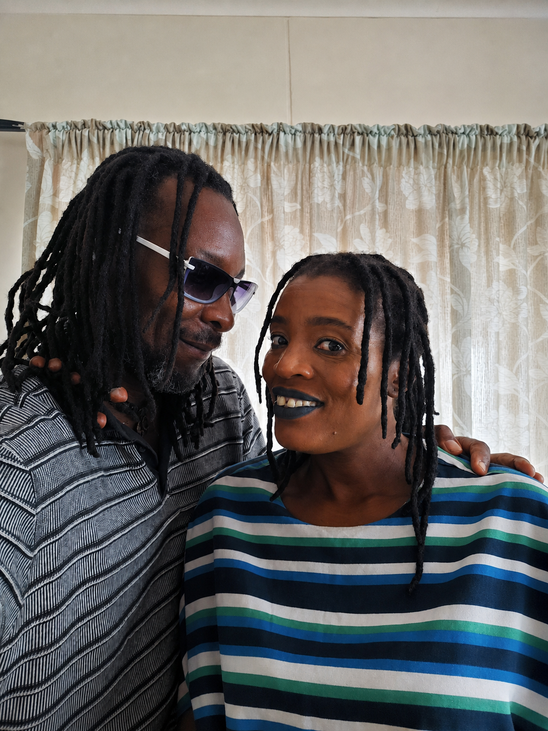 Tony and Aqueline's story began on Facebook Dating